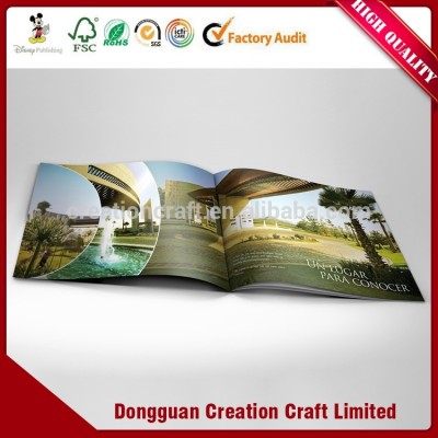 High Quality Cheap Professional customized coloring leaflet magazine / catalogue / book / brochure printing